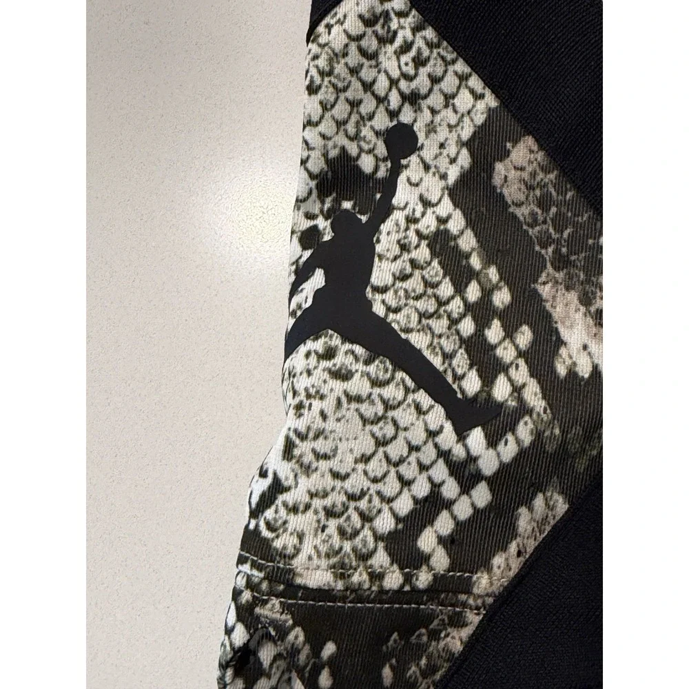 Jordan Sport Dri-FIT Mesh Diamond Shorts Snakeskin HF9907-133 Mens Medium